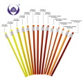 Guaranteed Quality function heater colored 2mm borosilicate glass rod